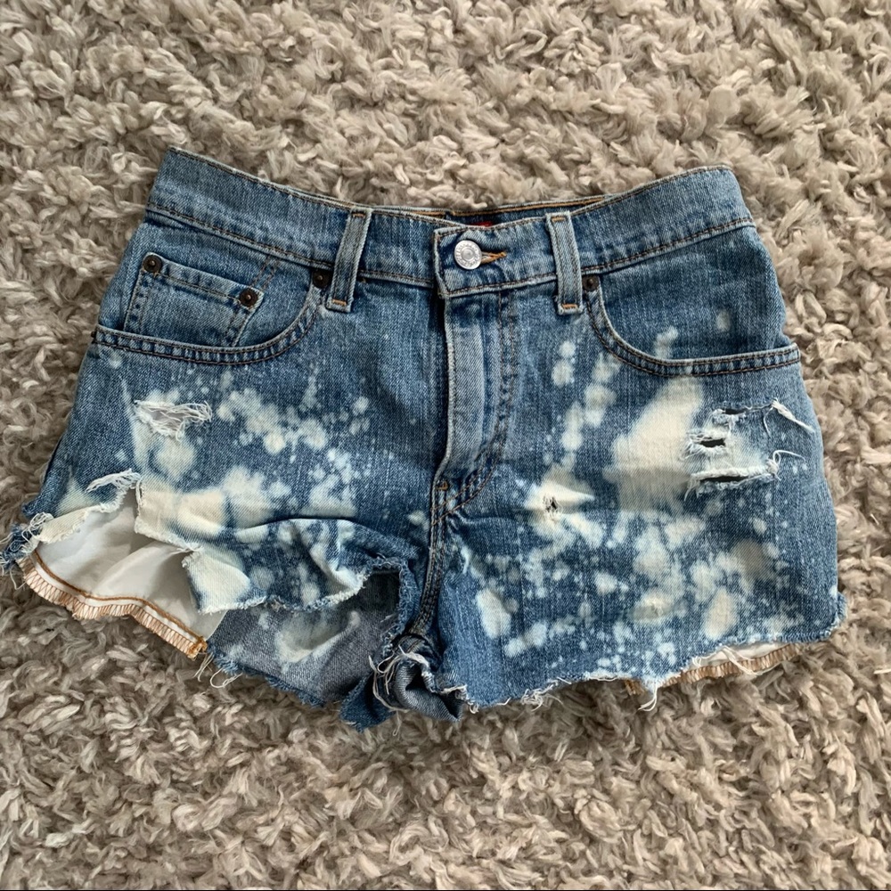 Levi’s Tie Dye Vintage Shorts High Waisted